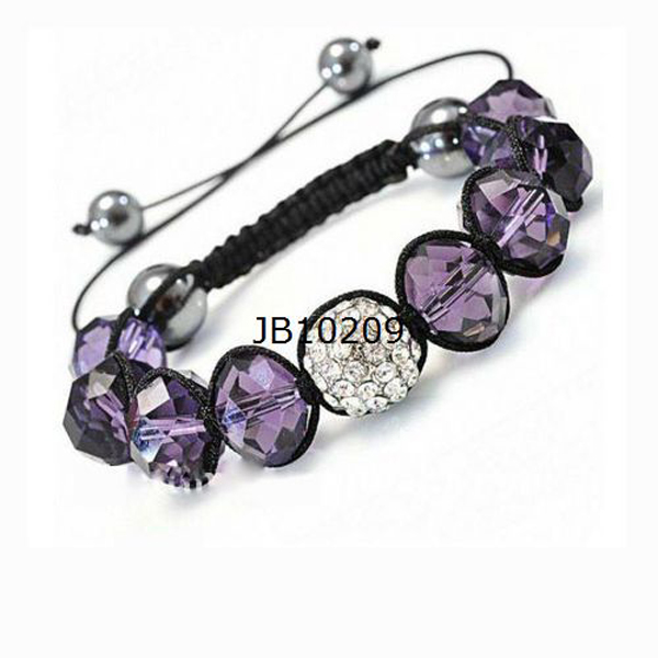 Crystal Beads Shamballa Bracelets