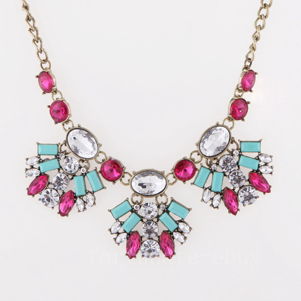 Women Statement Bib Necklace