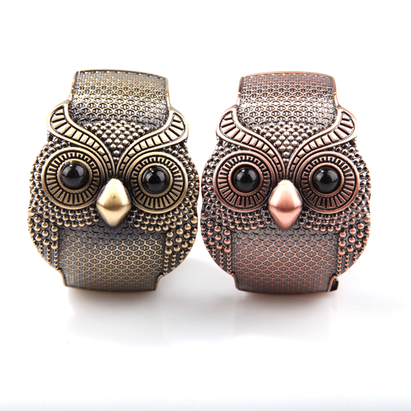 Exaggerated Owl Bracelet