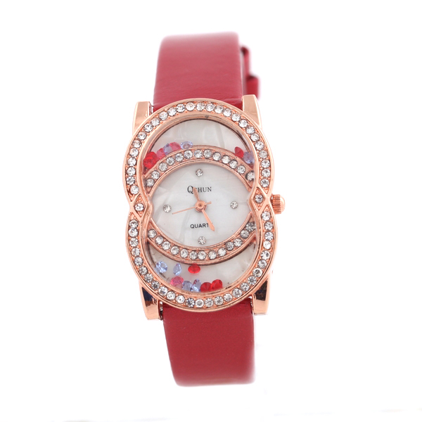 Ladies Leather Bracelet Watches