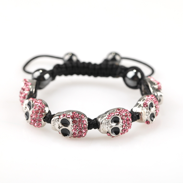 Wholesale Skull Shamballa Bracelets