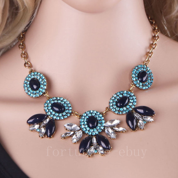 Women Statement Bib Necklace