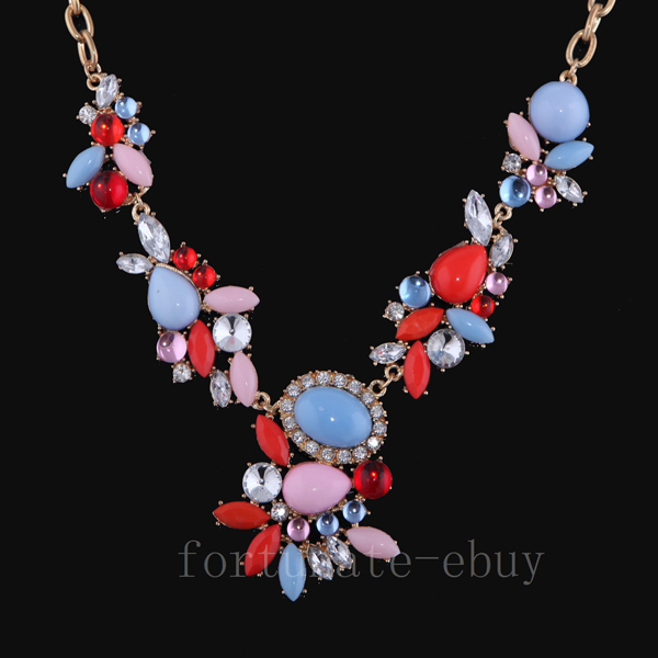 Statement Chain Bib Necklace 