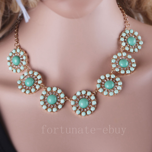 Statement Chain Bib Necklace 