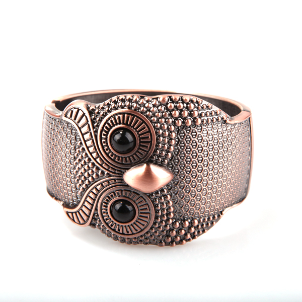 Exaggerated Owl Bracelet