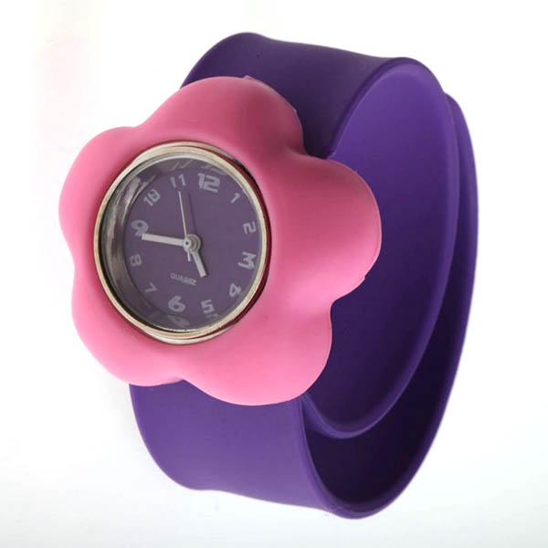 Comfortable Silicone Slap Watch