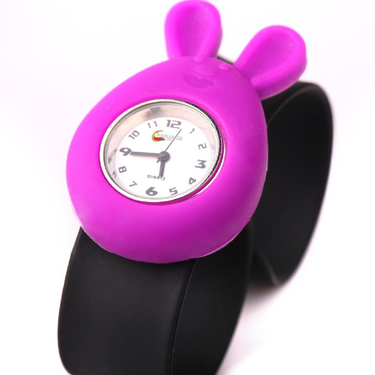 Rabbit Ears Silicone Slap Watch