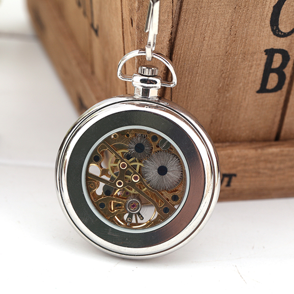 Skeleton Mechanical Pocket Watches