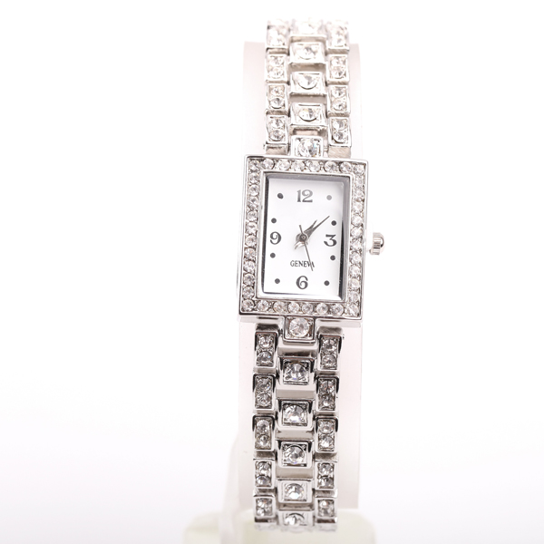 Rhinestone Quartz Watch 