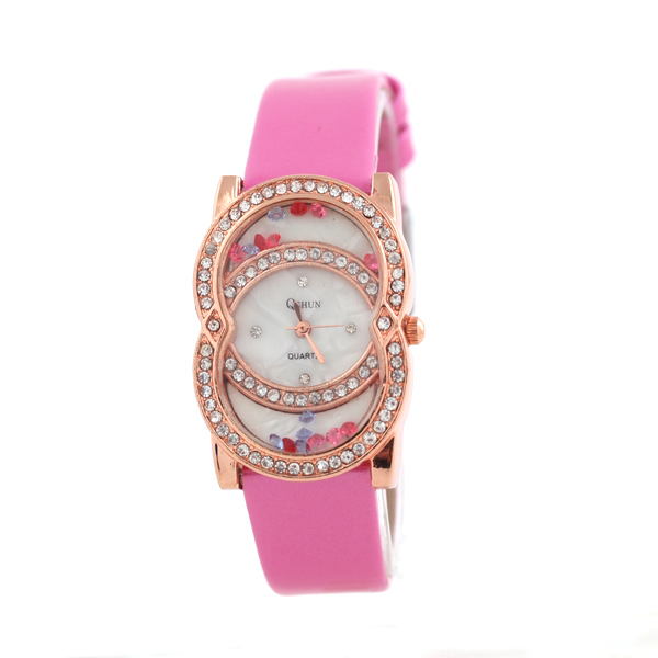 Ladies Leather Bracelet Watches