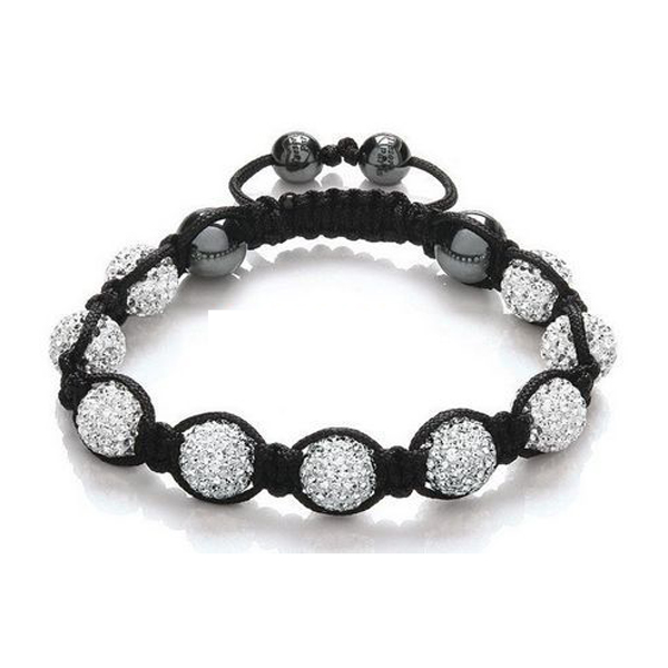 Crystal Ball Shamballa Bracelet