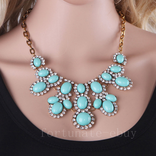 Women Statement Bib Necklace