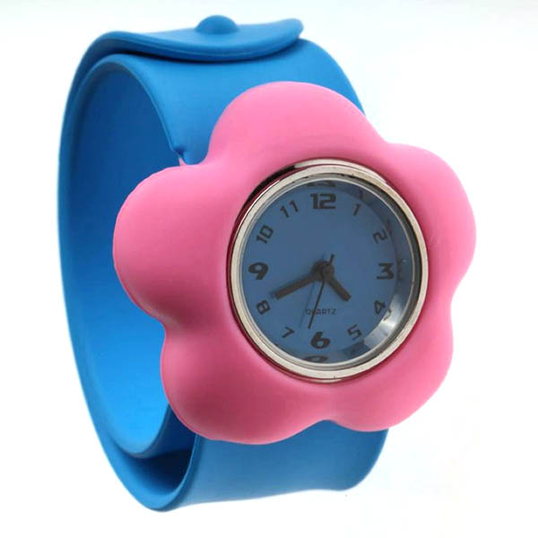 Comfortable Silicone Slap Watch