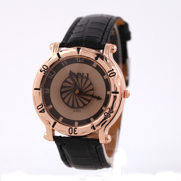 Leather Quartz Bracelet Watches 